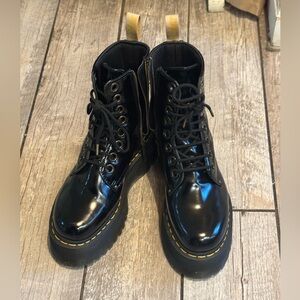 Dr Martens platforms boots